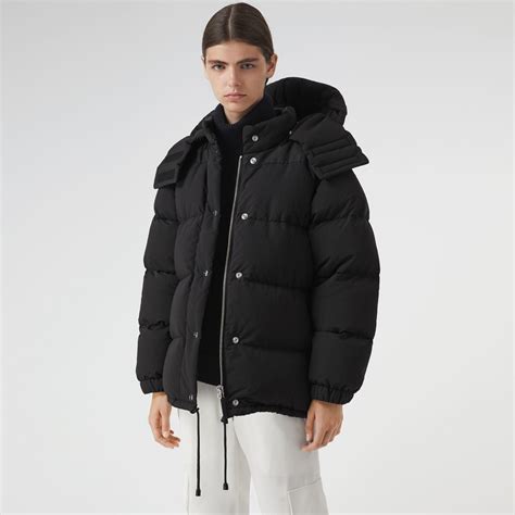 burberry puffer jacket with removable sleeves|Burberry puffer jacket for women.